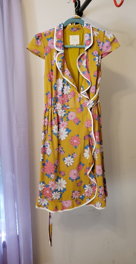 Super 60s mod modcloth floral dress